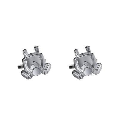 Breaking Bad 10th Anniversary Gasmask Cufflinks