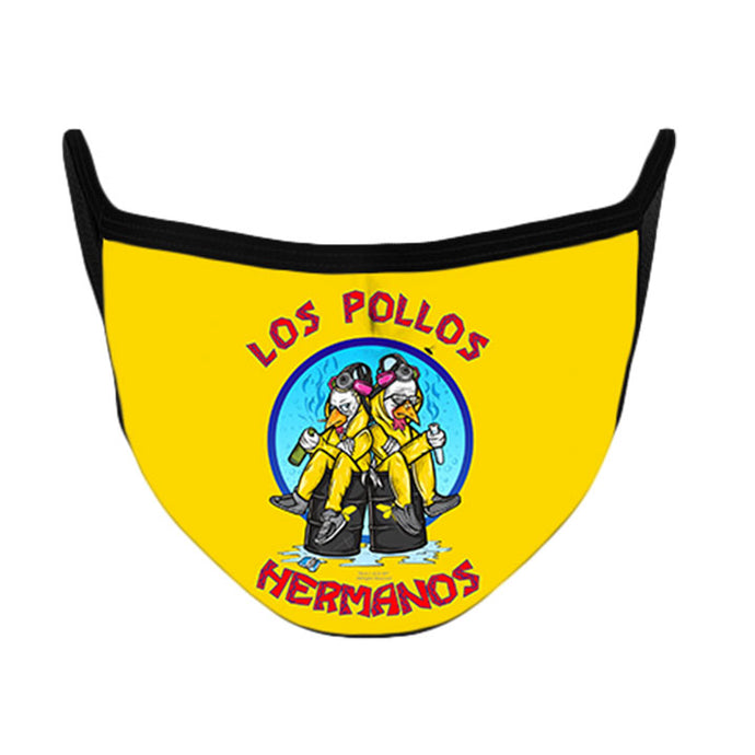 Los Pollos Hermanos Face Mask from Breaking Bad